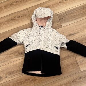 All in Motion Kids' Black and White snowcoat